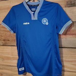 El Salvador Mitre soccer jersey NWT Small